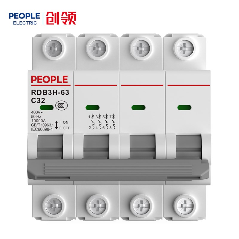 人民电器RDB3H-63系列高分断小型断路器 
