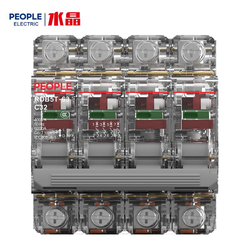 人民电器RDB5T系列小型断路器(透明壳) 