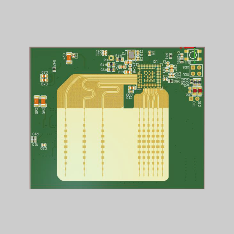 1x12 串馈微带贴片天线 (77GHz)