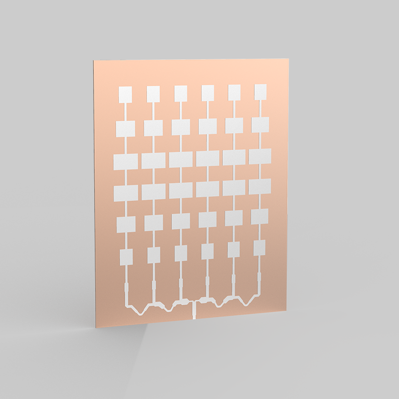 6X6 串馈微带天线阵 (60GHz)